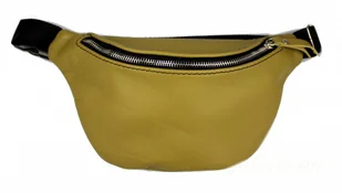 Wild Saszetka Na Pas Biodrówka Nerka De Lux PRISON TATTOO (PL) Skóra Naturalna Licowa Duża Metalowy Suwak - Nerki - miniaturka - grafika 20