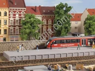 Kolejki i akcesoria - Auhagen Peron bez zadaszenia 41634 - miniaturka - grafika 1