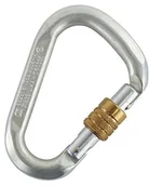 Sprzęt wspinaczkowy - Edelrid karabińczyk Steel HMS Screw, Silver, 882910000060 882910000060_Silver - miniaturka - grafika 1