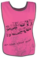 Ochraniacze - Safety Maker Kamizelka  odblaskowa S-M spędzania wolnego czasu, Pink, S-M 44523 - miniaturka - grafika 1