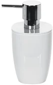 Dozowniki papieru i mydła dla firm - Spirella spirella Pure dozownik mydła akcesoriów łazienkowych, polistyren, 15 x 7.5 x 7.5 cm 1018250 - miniaturka - grafika 1