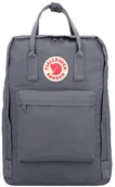 Plecaki - Fjällräven Fjällräven Kanken Laptop Plecak 42 cm przegroda na laptopa super grey F27173-046 - miniaturka - grafika 1