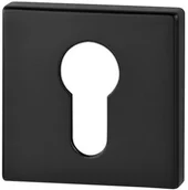 Szyldy i rozety - VDS ROZETA KWADRATOWA WKŁADKA R67F KOLOR CZARNY 49-0082 - miniaturka - grafika 1