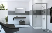 Kabiny prysznicowe - Huppe Classics 2 Easy Entry 4-kąt 120x120 C25005069322 - miniaturka - grafika 1