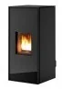 Wkłady kominkowe - MCZ Piecyk na pelet Tilda czarny Comfort Air 10,0 kW - miniaturka - grafika 1