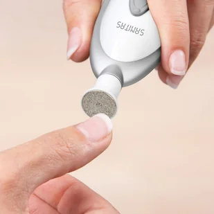 Sanitas Nxtretail Elektryczny zestaw do manicure/pedicure SMA 35, 7,5W, biały SMA 35 - Akcesoria do paznokci - miniaturka - grafika 4