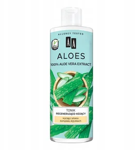 Oceanic 100% Aloe tonik regenerująco-kojący 400ml - Toniki i hydrolaty do twarzy - miniaturka - grafika 2