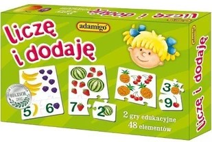 Adamigo Układanka, Liczę i Dodaję - Zabawki interaktywne dla dzieci - miniaturka - grafika 3