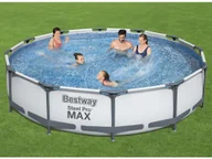 Baseny ogrodowe - vidaXL Bestway Basen Steel Pro MAX, 366 x 76 cm - miniaturka - grafika 1