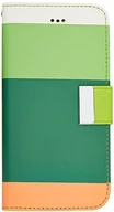 Etui i futerały do telefonów - LD Case LD A000840 Case etui z klapką do iPhone 6, 11,9 cm (4,7 cala), jasnozielone/ciemnozielone A000840 - miniaturka - grafika 1