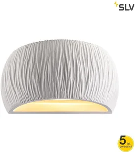 Spotline SLV PLASTRA WL CURVED CUTRAIN wewnętrzna oprawa ścienna QT-DE12 biała 1004732 - Lampy ścienne - miniaturka - grafika 2