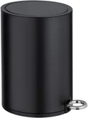 Kosze na śmieci - Wenko Kosz łazienkowy z pedałem MONZA kolor czarny 24165100 - miniaturka - grafika 1