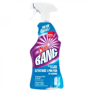 Cillit Bang Bang Spray Czystość i Połysk w Łazience 750ml - Środki do kuchni i łazienki - miniaturka - grafika 2