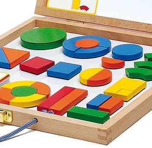 Djeco układanka magnetyczna Geoform - Układanki dla dzieci - miniaturka - grafika 4