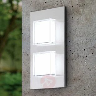 Eglo Dwupunktowa zewnętrzna lampa ścienna LED Pias - Lampy ogrodowe - miniaturka - grafika 2