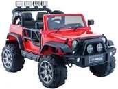 Pojazdy elektryczne dla dzieci - Import LEANToys Auto na Akumulator HP012 Czerwone 3948 - miniaturka - grafika 1