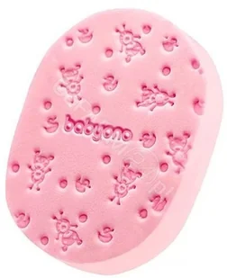 Babyono Delikatna gąbka dla niemowląt różowe BabyOno B.O.063/02 - Rękawice i gąbki do kąpieli - miniaturka - grafika 2