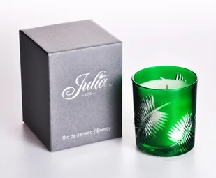 Huta Julia Świeca zapachowa w krysztale Huta Julia Rio De Janeiro Energy 13481 - Świece - miniaturka - grafika 2