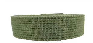 Pas-Max (PL) Pasek Parciany (PL) Bawełniany PARCIAK 40 mm Z Klamrą Zatrzaskową OLIWKOWY-WOJSKOWA ZIELEŃ Szeroki - Paski - miniaturka - grafika 2
