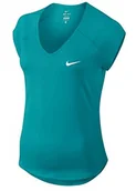 Tenis ziemny - Nike T-Shirt damski Pure Top, niebieski, XS 728757 - miniaturka - grafika 1