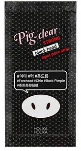 Holika Pig-Clear Blackhead STRONG Plasterek do usuwania zaskórników 1 szt 40833-uniw - Maseczki do twarzy - miniaturka - grafika 2