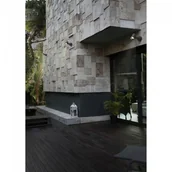 Lampy ogrodowe - Faro Barcelona Barcelona Foc reflektor LED Siwy 1-punktowy Nowoczesny Obszar zewnętrzny Foc Czas dostawy od 10-14 dni roboczych 70156 - miniaturka - grafika 1