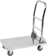 Wózki magazynowe - YATO WÓZEK PLATFORMOWY SKŁADANY STAL NIERDZEWNA YG-09080 - miniaturka - grafika 1