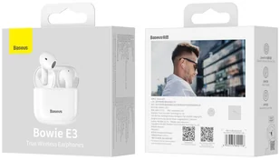 Baseus Bowie E3 białe - Słuchawki Baseus Bowie E3 białe - Słuchawki - miniaturka - grafika 13