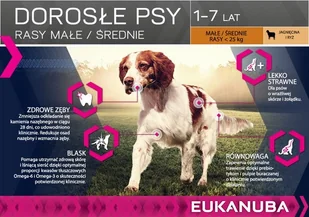 Eukanuba Adult Small&Medium Breed Rich In Lamb & Rice 12kg - Sucha karma dla psów - miniaturka - grafika 4