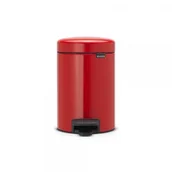 Kosze na śmieci - Brabantia Kosz pedałowy 3l, czerwony - miniaturka - grafika 1
