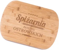 Deski do krojenia - Murrano Bambusowa Deska do Krojenia z Grawerem SPIŻARNIA DSK-BMB1-017 - miniaturka - grafika 1