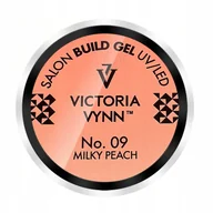 Żele do paznokci - Victoria Vynn Build Gel Żel Milky Peach 09 50 ml - miniaturka - grafika 1