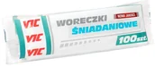 Folia, papier śniadaniowy, serwetki - Stella Vic Woreczki śniadaniowe 100 szt Poj. 1,5 L 17 x 24 cm VIC 250036 - miniaturka - grafika 1