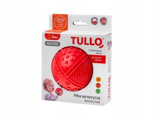 Tullo Duża Piłka Sensoryczna 4 Faktury 10cm - Zabawki sensoryczne - miniaturka - grafika 7