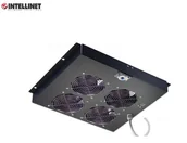 Szafy rack - Intellinet Panel chłodzący Rack 19\" 4x23W sufitowy z termostatem 711203 - miniaturka - grafika 1
