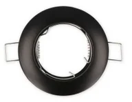 Oprawy, klosze i abażury - LED line Oprawa okrągła stała, MR16/GU10 odlew czarna 249235 - miniaturka - grafika 1