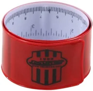 Lampki rowerowe - MSC Bikes Odblaskowa pasek do zegarka z linijka Refred - miniaturka - grafika 1