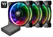 Wentylatory komputerowe - Thermaltake Zestaw 3x wentylator Riing Plus 14 RGB CL-F056-PL14SW-A - miniaturka - grafika 1