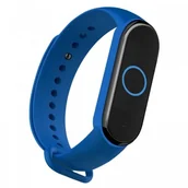 Akcesoria do smartwatchy - Hurtel Opaska Xiaomi Mi Band 5 Silikonowa Granatowa - miniaturka - grafika 1