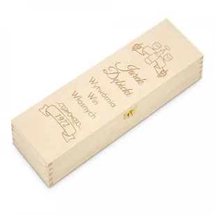 Murrano Ekskluzywna Skrzynka Na Wino Z Grawerem SKRW-MJ-009 - Pudełka i szkatułki - miniaturka - grafika 14