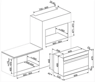 Piekarnik do zabudowy Smeg SFR9300X - Piekarniki do zabudowy - miniaturka - grafika 3