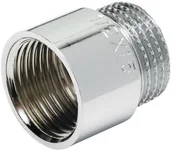 Akcesoria hydrauliczne - EQUATION Przedłużka 1/2" CHROM 15MM EQUATION - miniaturka - grafika 1