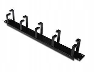 Digitus Professional Organizator kablowy 19"" 1U 40/60 RAL 9005 DN-9 (DN-97602) - Akcesoria do szaf serwerowych - miniaturka - grafika 3