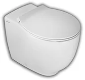 Kompakty WC - Hatria Le Fiabe 37x55,5x42 cm biała Y1E2 - miniaturka - grafika 1