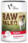 Mokra karma dla psów - VetExpert Vet Expert Raw Paleo Puppy Beef 400 g - miniaturka - grafika 1