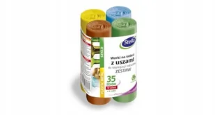 Stella Zestaw Worków z uszami do segregacji 35L x4 - Worki na śmieci - miniaturka - grafika 3