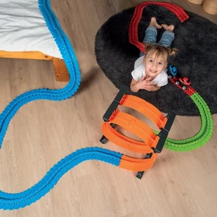 Smoby Lumarko Zestaw Super Pętli 180912 Lek - Tory, garaże, parkingi - miniaturka - grafika 4