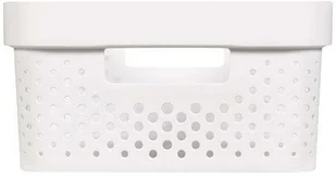 CURVER Pojemnik ażurowy INFINITY 11L biały CURVER Recycled 245677 - Pudła i pojemniki do przechowywania - miniaturka - grafika 2