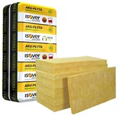 Wełny mineralne - Isover Wełna szklana AKU-PŁYTA - miniaturka - grafika 1