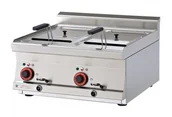 Frytownice gastronomiczne - RM Gastro Frytownica podwójna elektryczna top F2/10T - 66 ET - miniaturka - grafika 1